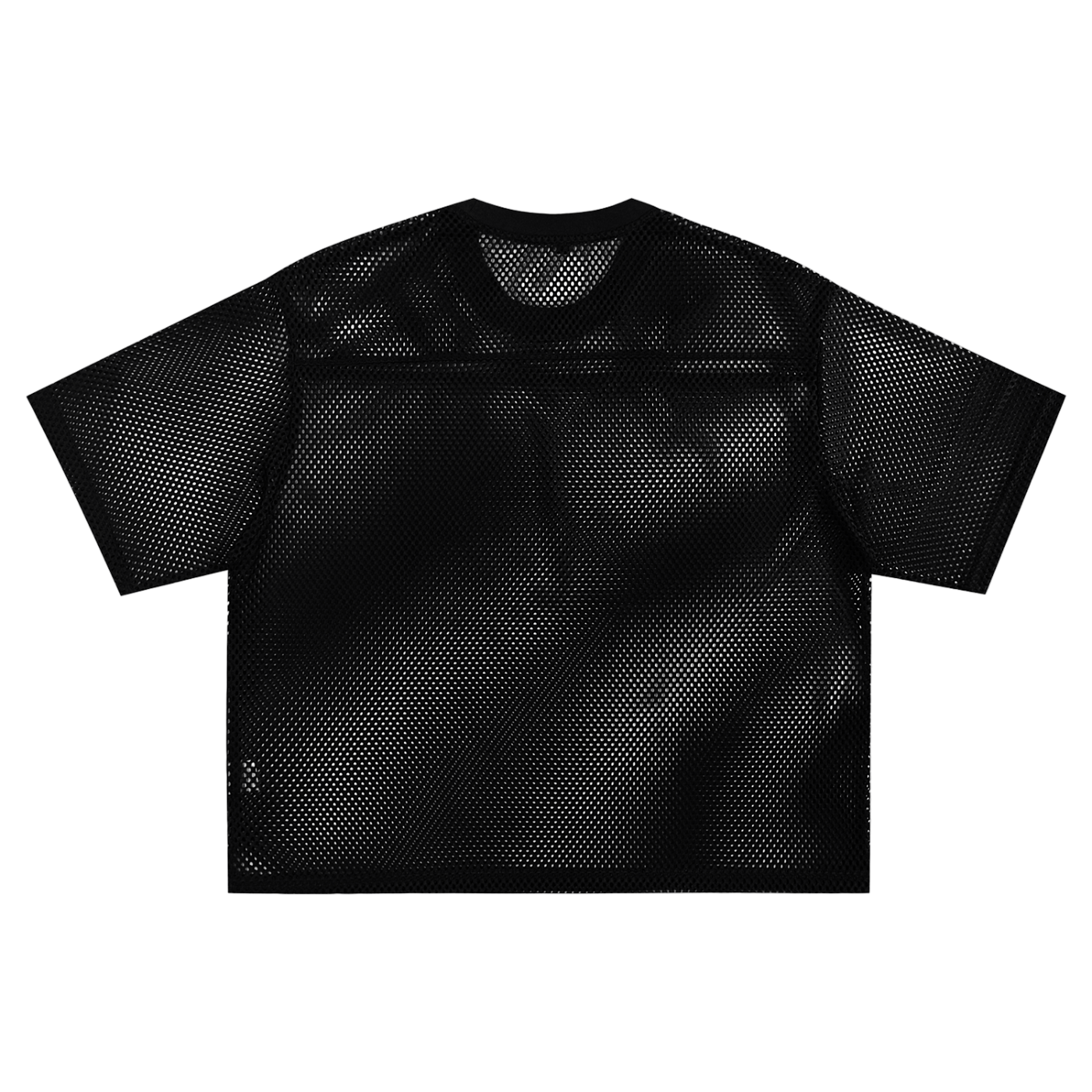See-through Boxy Net T-shirt - Crossxnails Weargood
