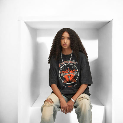 Wear X Good Vintage Wash T-Shirt – Premium Heavyweight Cotton, Timeless Oversized Fit - Crossxnails Weargood