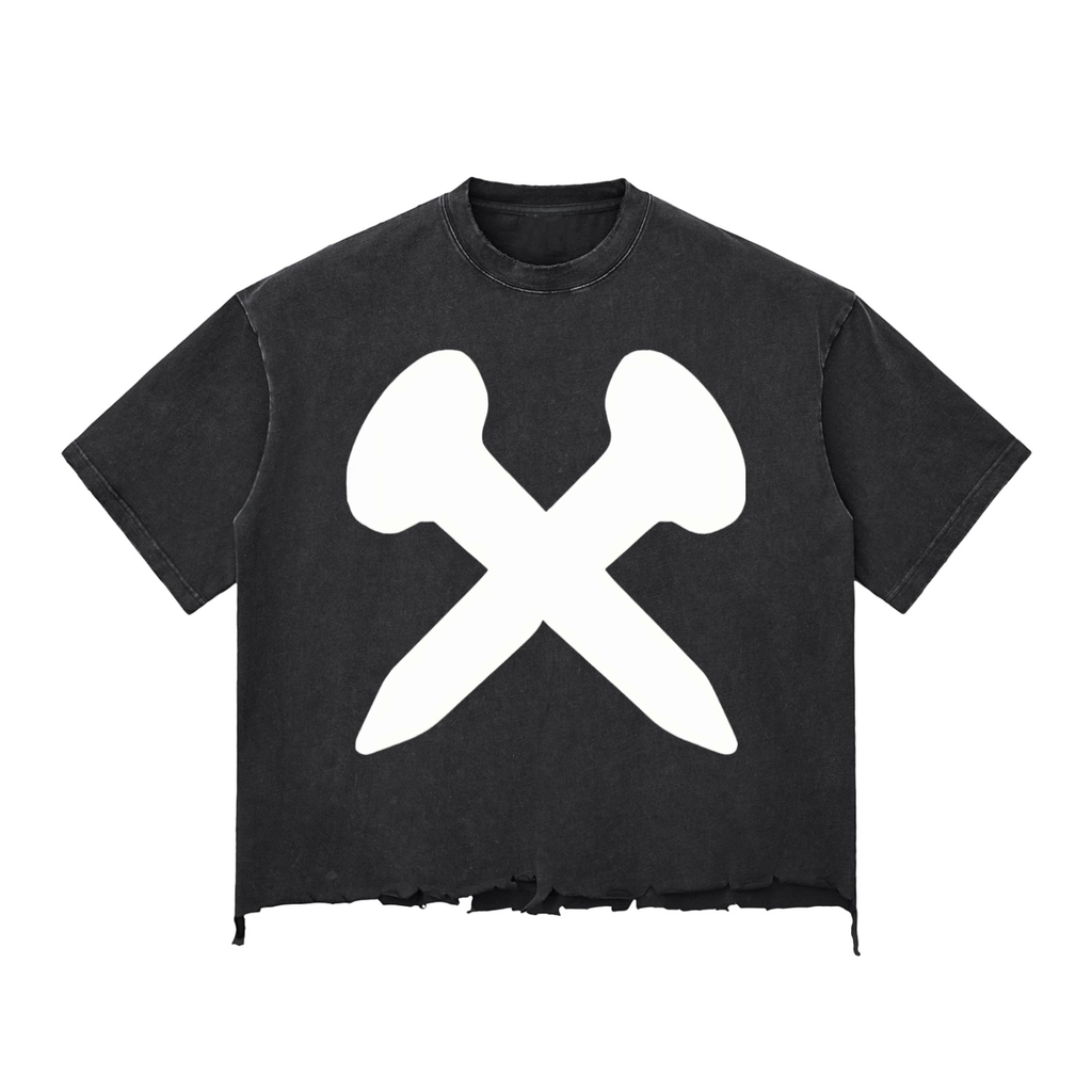 Crossxnails Tribulation Boxy T-shirt by Crossxnails Weargood