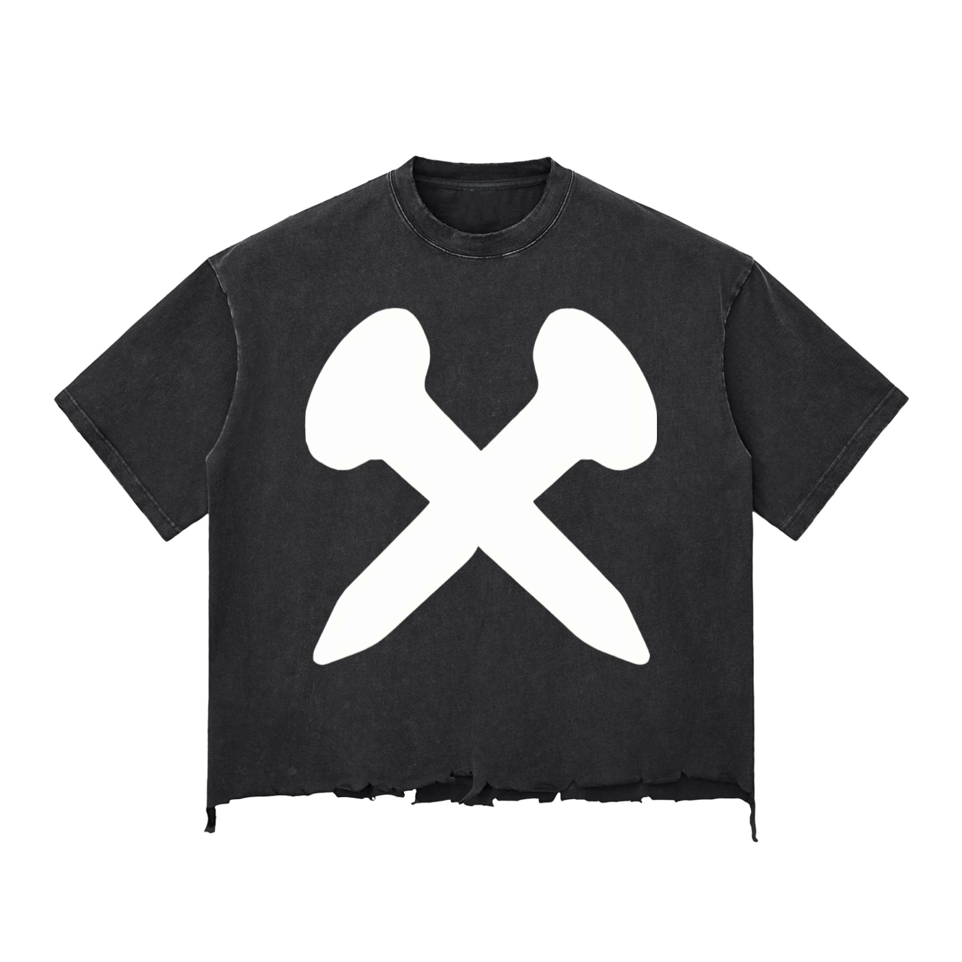 Crossxnails Tribulation Boxy T-shirt by Crossxnails Weargood