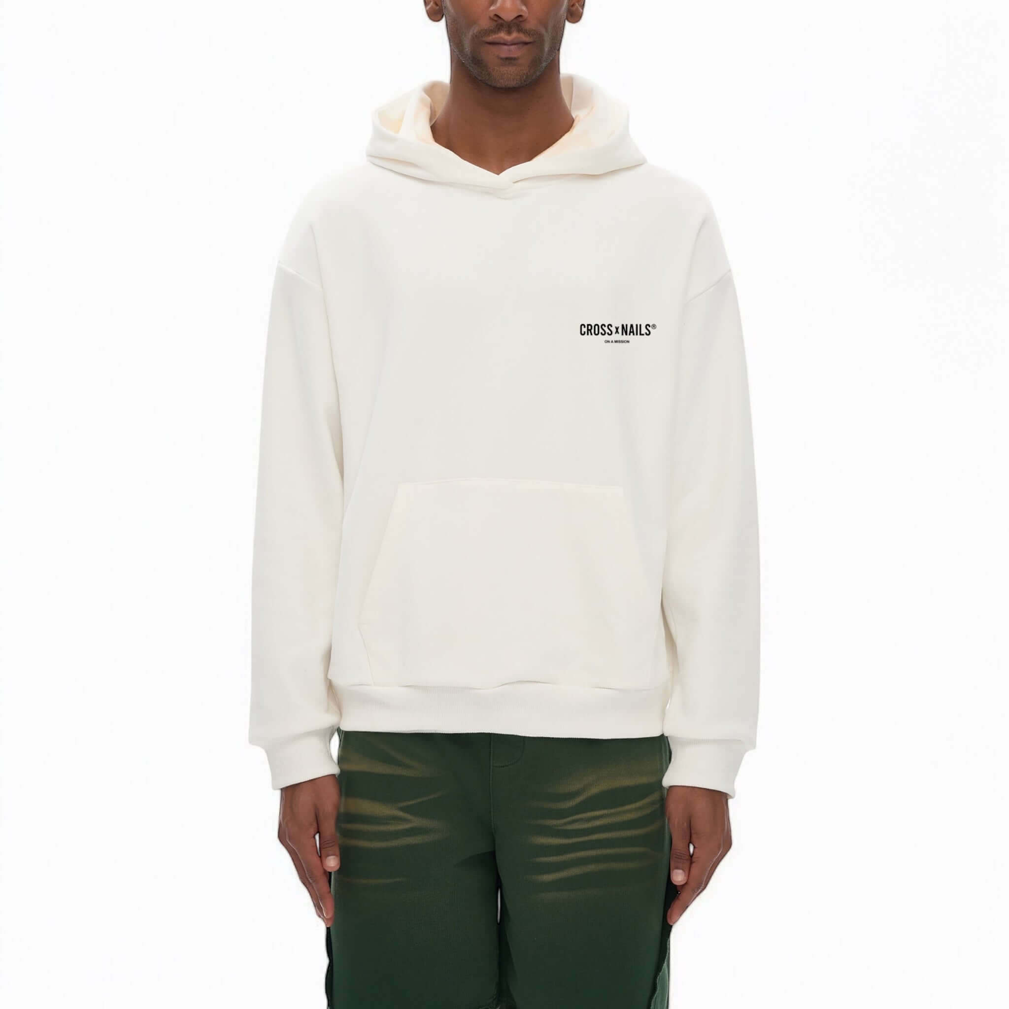 Crossxnails Oversized Streetwear Hoodie - Crossxnails Weargood