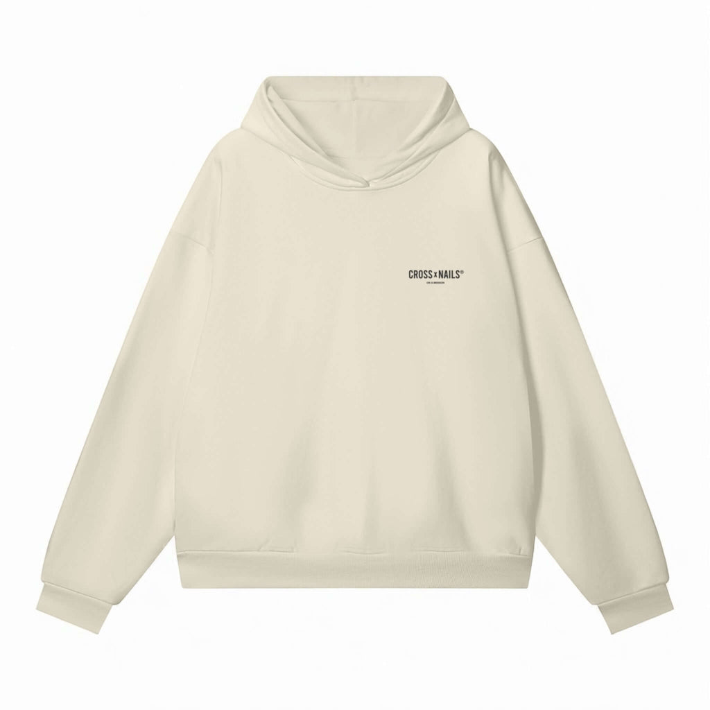 Crossxnails Oversized Hoodie with  Side Pockets - Crossxnails Weargood