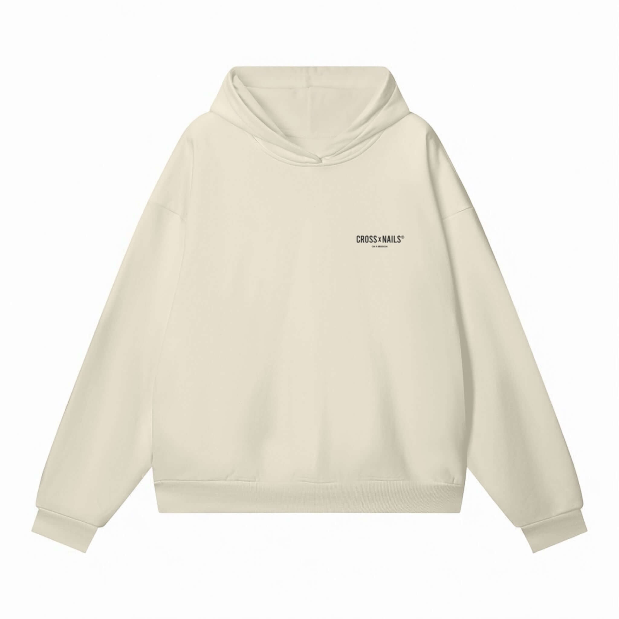 Crossxnails Oversized Hoodie with  Side Pockets - Crossxnails Weargood