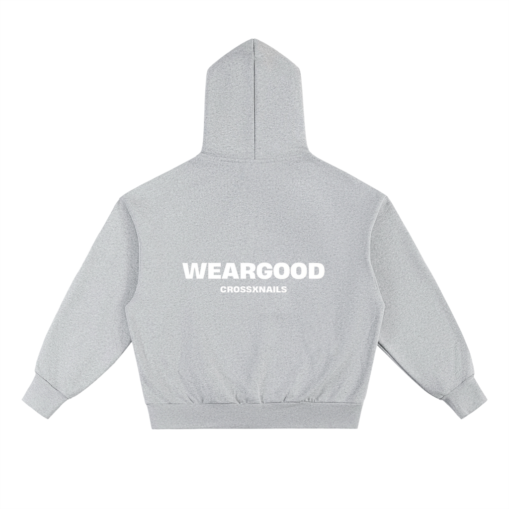 Essential Heavyweight Fleece Hoodie by ODMPOD