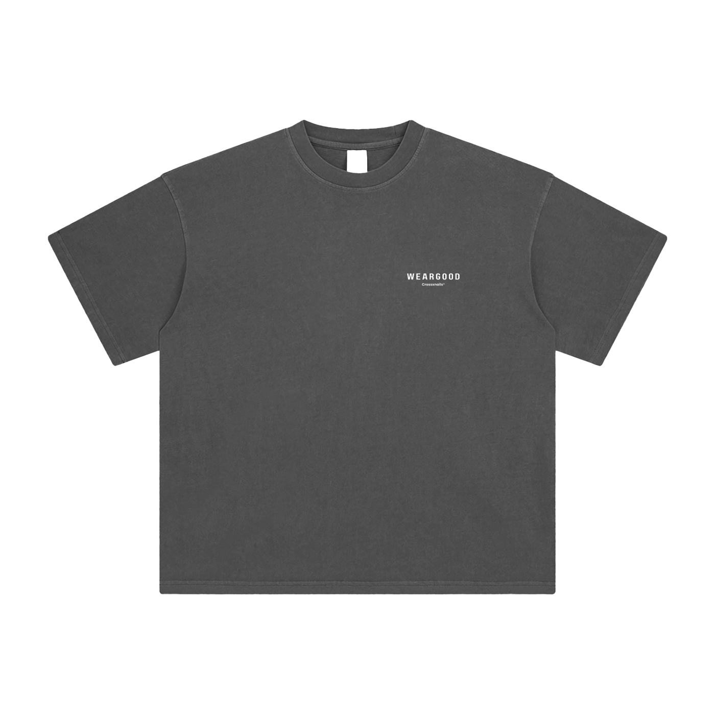 Enzyme Washed T-Shirt - Crossxnails Weargood