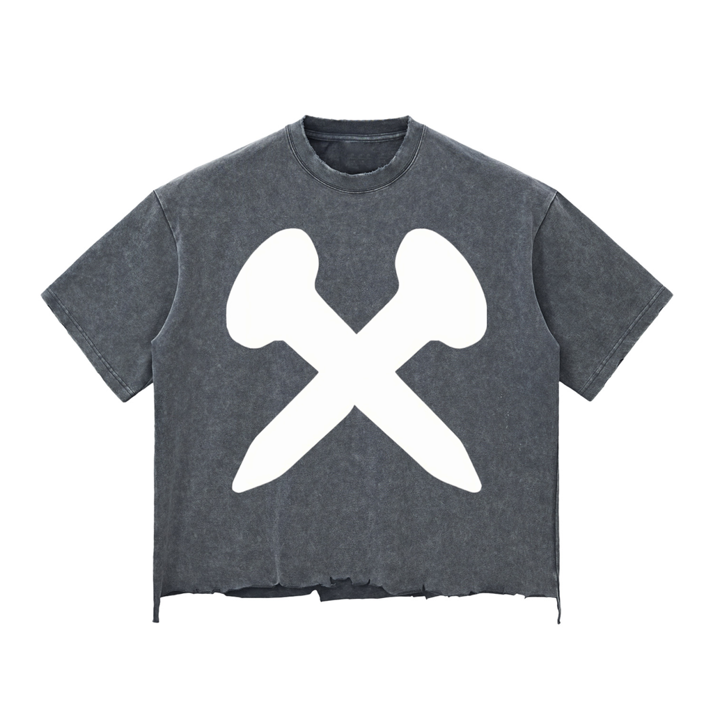 Crossxnails Tribulation Boxy T-shirt by Crossxnails Weargood