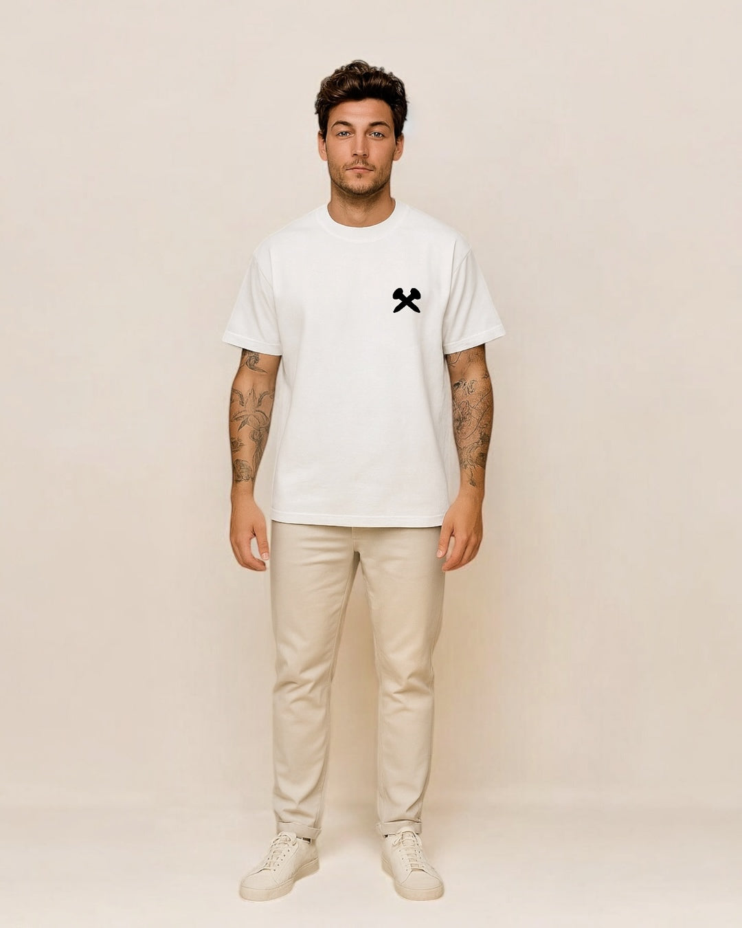 Crossxnails Heavyweight Wash Oversize T-Shirt