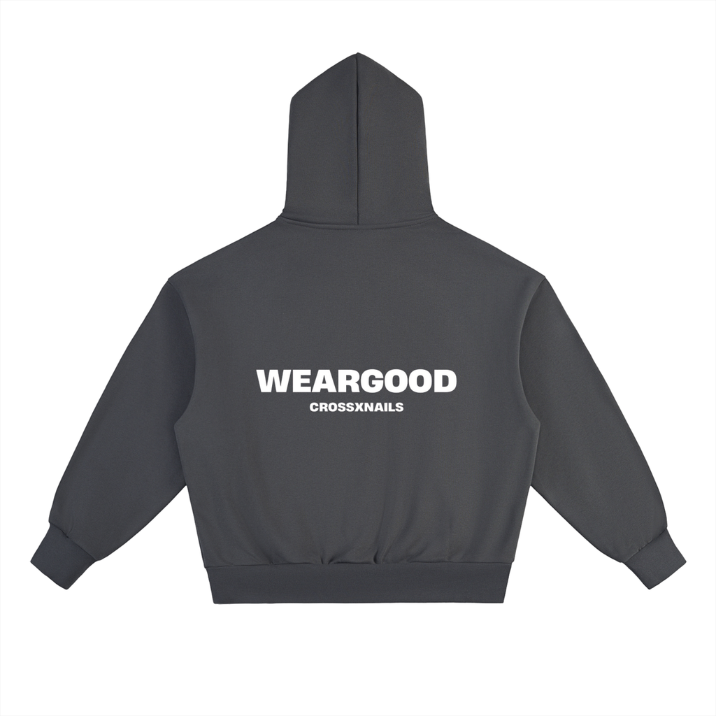 Essential Heavyweight Fleece Hoodie by ODMPOD