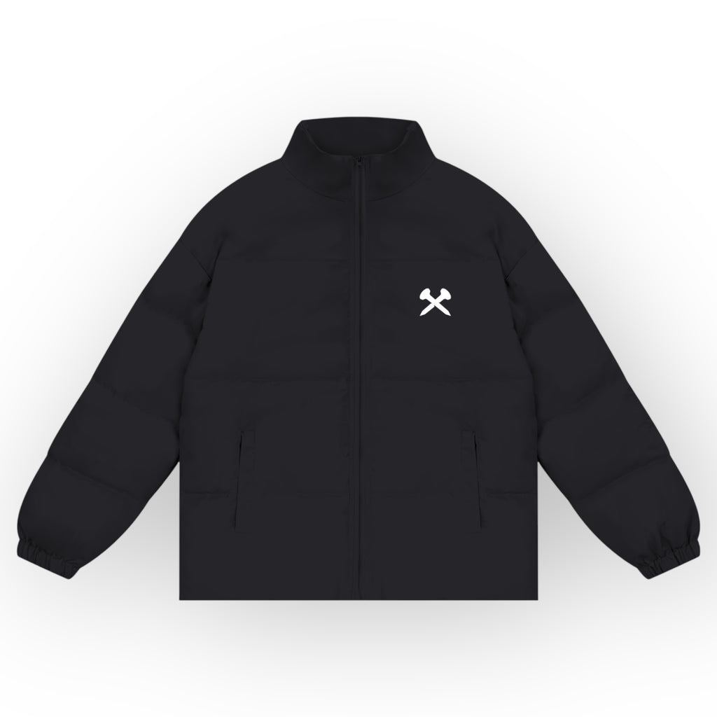 Zipper Puffer Jacket - Crossxnails Weargood