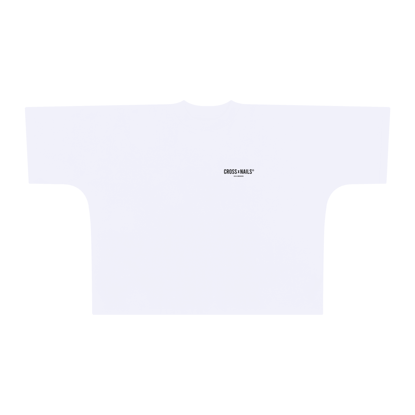 Oversize One-piece Pattern Cut Boxy Tee - 300 GSM - Crossxnails Weargood