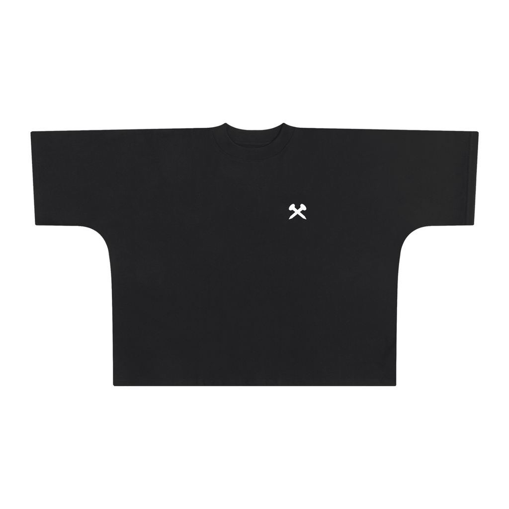 7O7 Oversized Boxy T-Shirt - Crossxnails Weargood