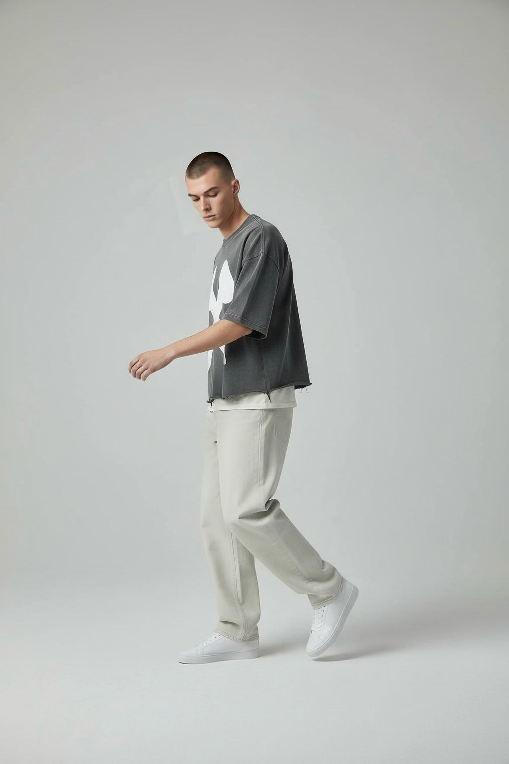 Crossxnails Tribulation Boxy T-shirt by Crossxnails Weargood