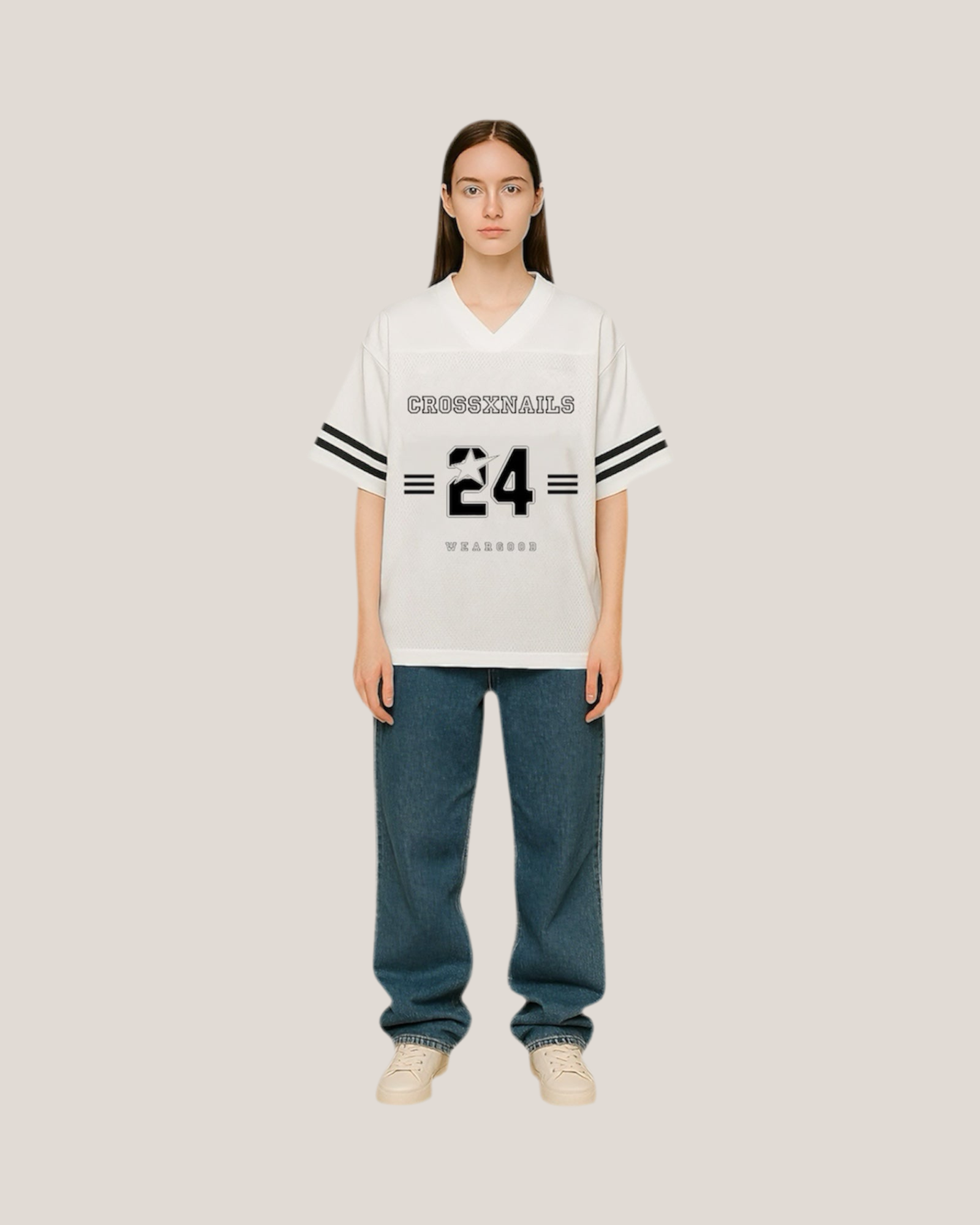 Crossxnails Oversize Boxy Jersey