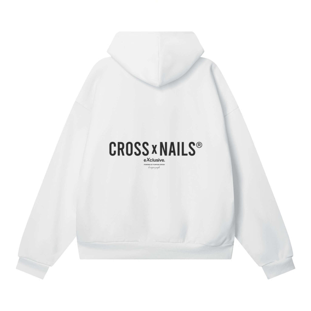 Crossxnails Oversized Hoodie with  Side Pockets - Crossxnails Weargood