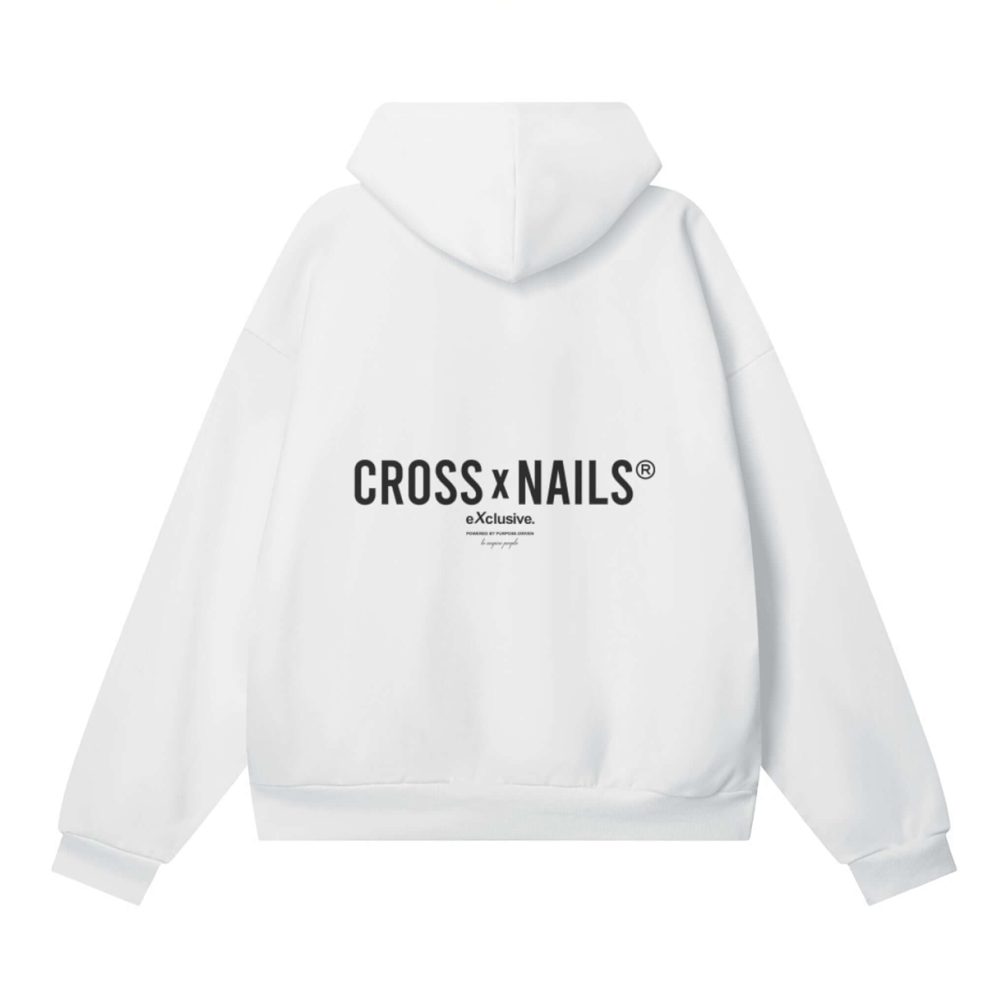 Crossxnails Oversized Hoodie with  Side Pockets - Crossxnails Weargood