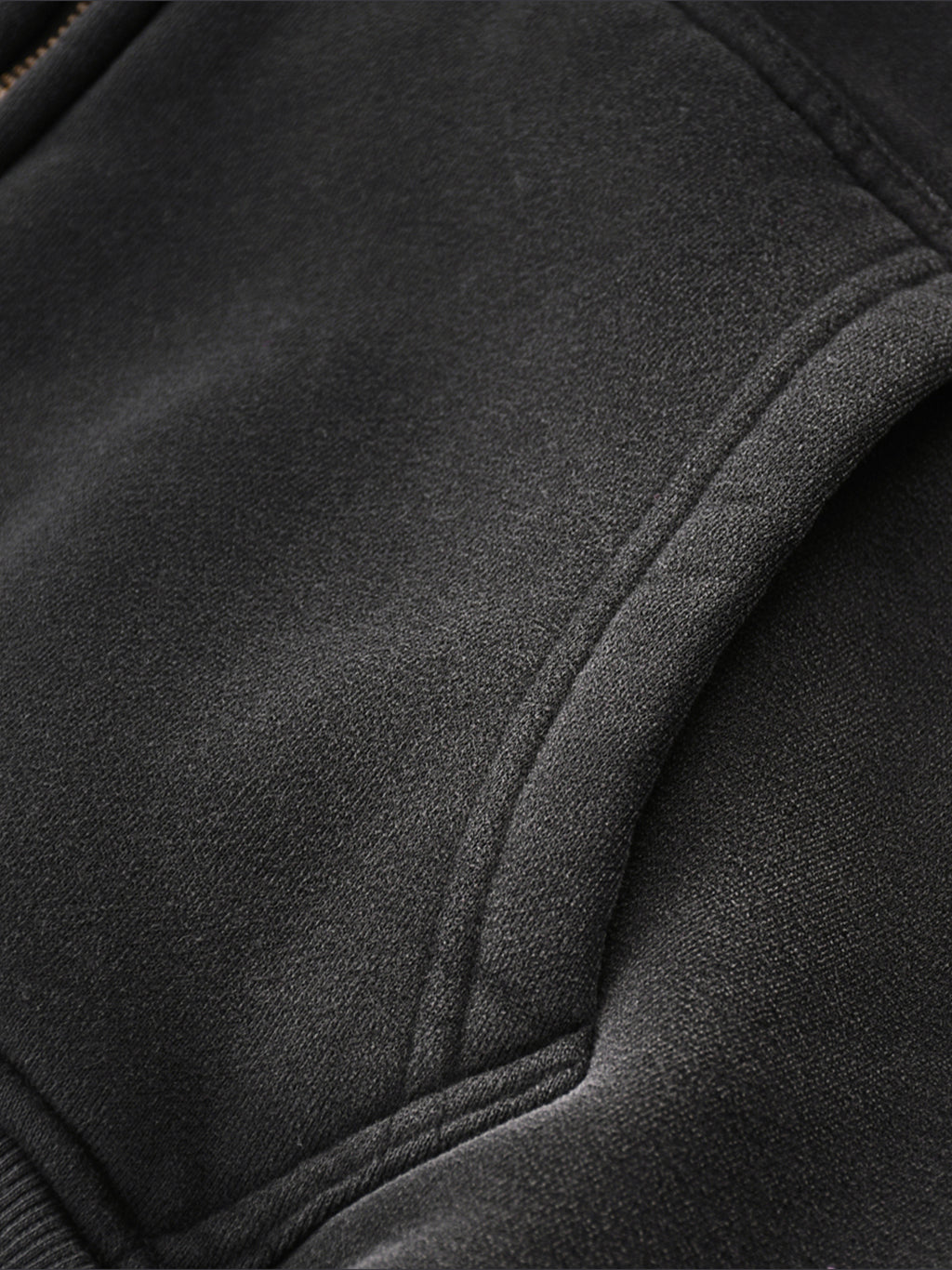 X Zip-Through Boxy Hoodie