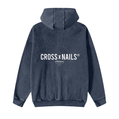 Crossxnails Zip-Through Hoodie