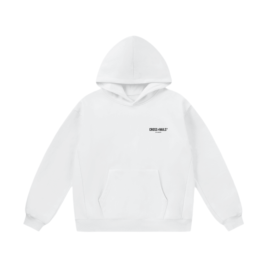 Crossxnails Oversized Streetwear Hoodie - Crossxnails Weargood