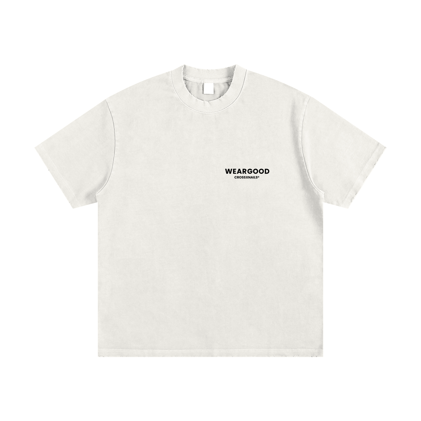 Crossxnails Heavyweight Wash Oversize T-Shirt