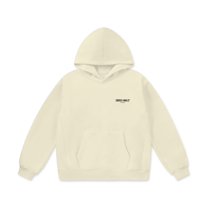 Oversize Heavyweight Fleece Hoodie - 460 GSM - Crossxnails Weargood