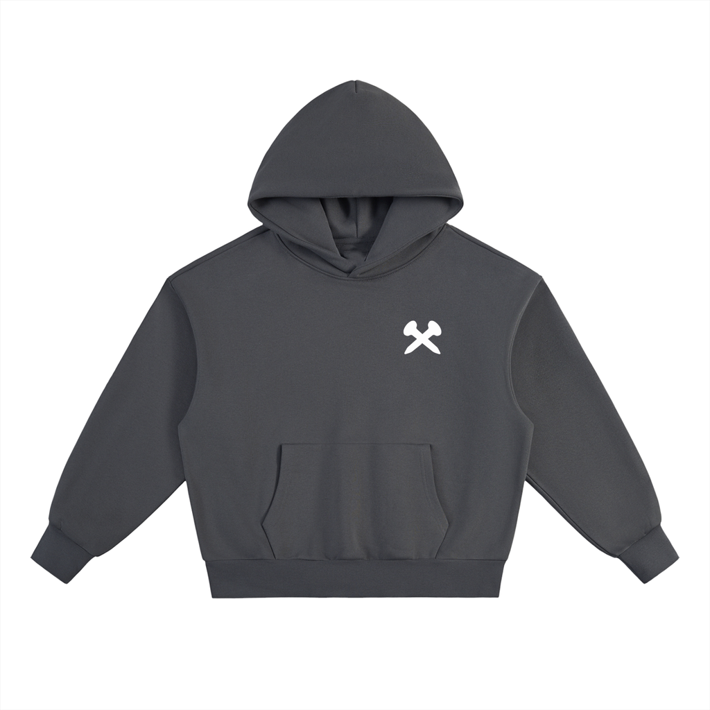 Essential Heavyweight Fleece Hoodie by ODMPOD