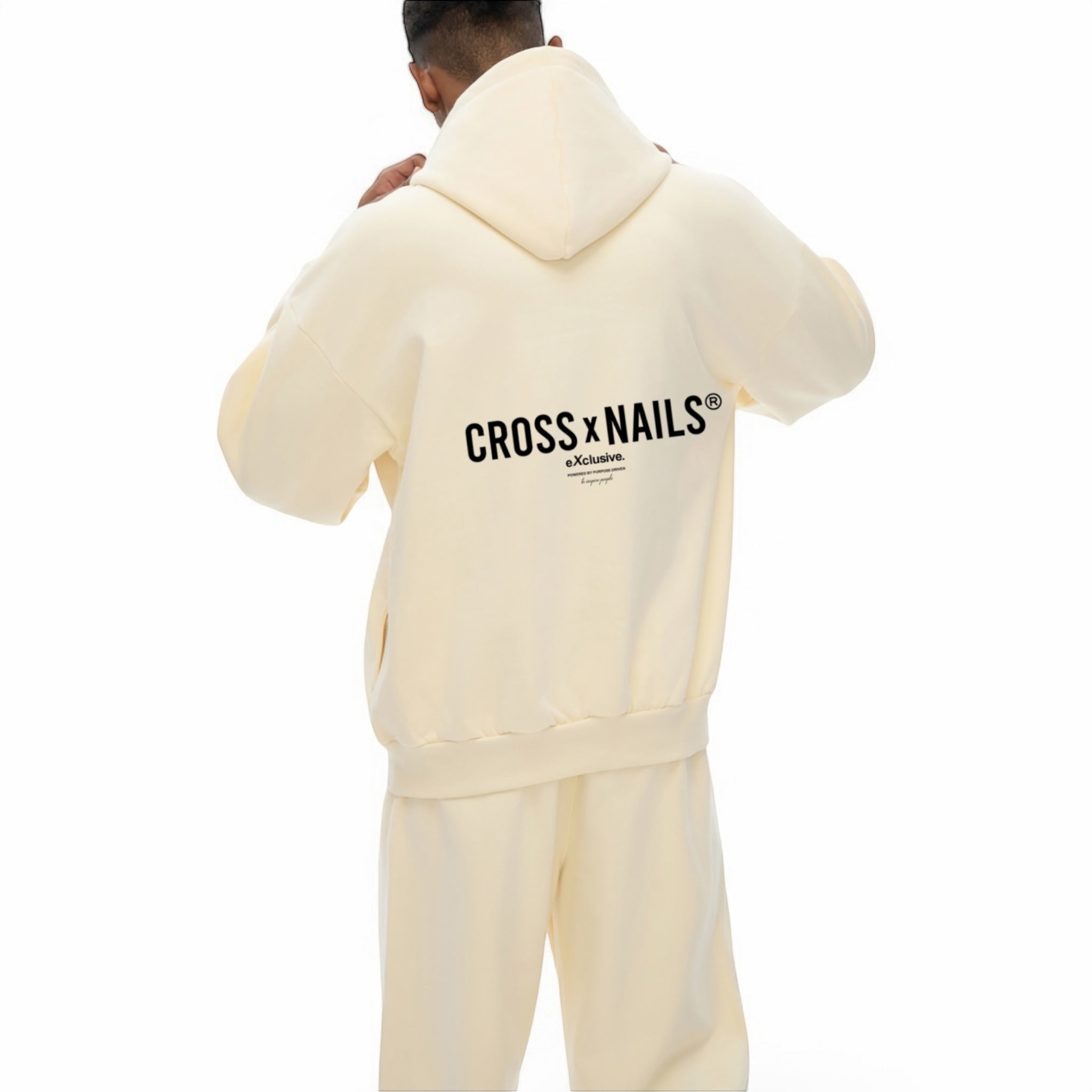 Crossxnails Oversized Streetwear Hoodie - Crossxnails Weargood