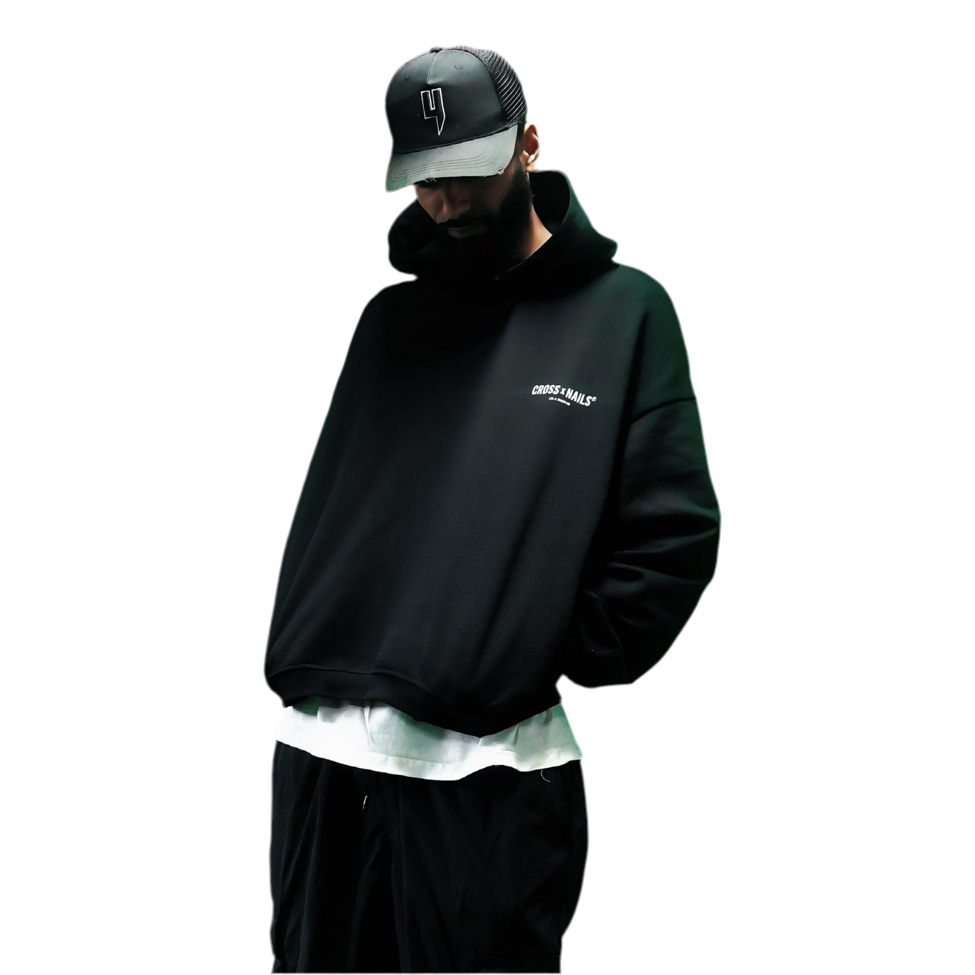 Exclusive Boxy Hoodie - Crossxnails Weargood