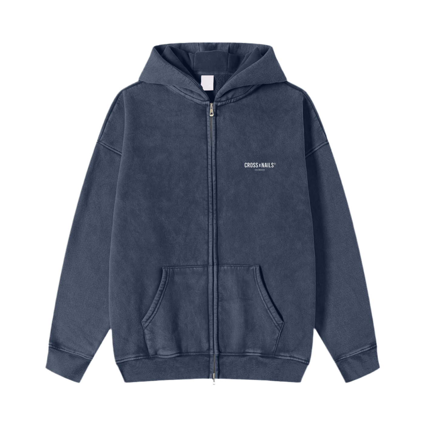 Crossxnails Zip-Through Hoodie