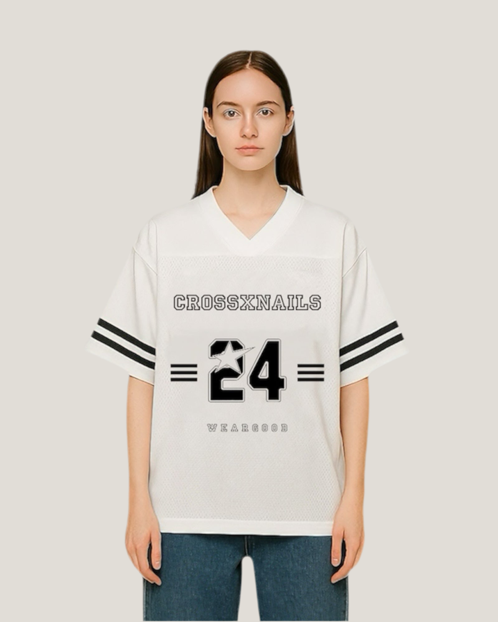 Crossxnails Oversize Boxy Jersey