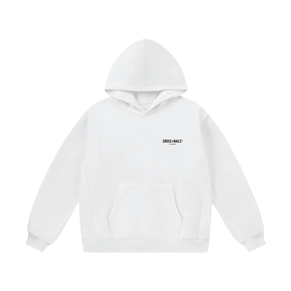 Crossxnails Oversized Streetwear Hoodie - Crossxnails Weargood
