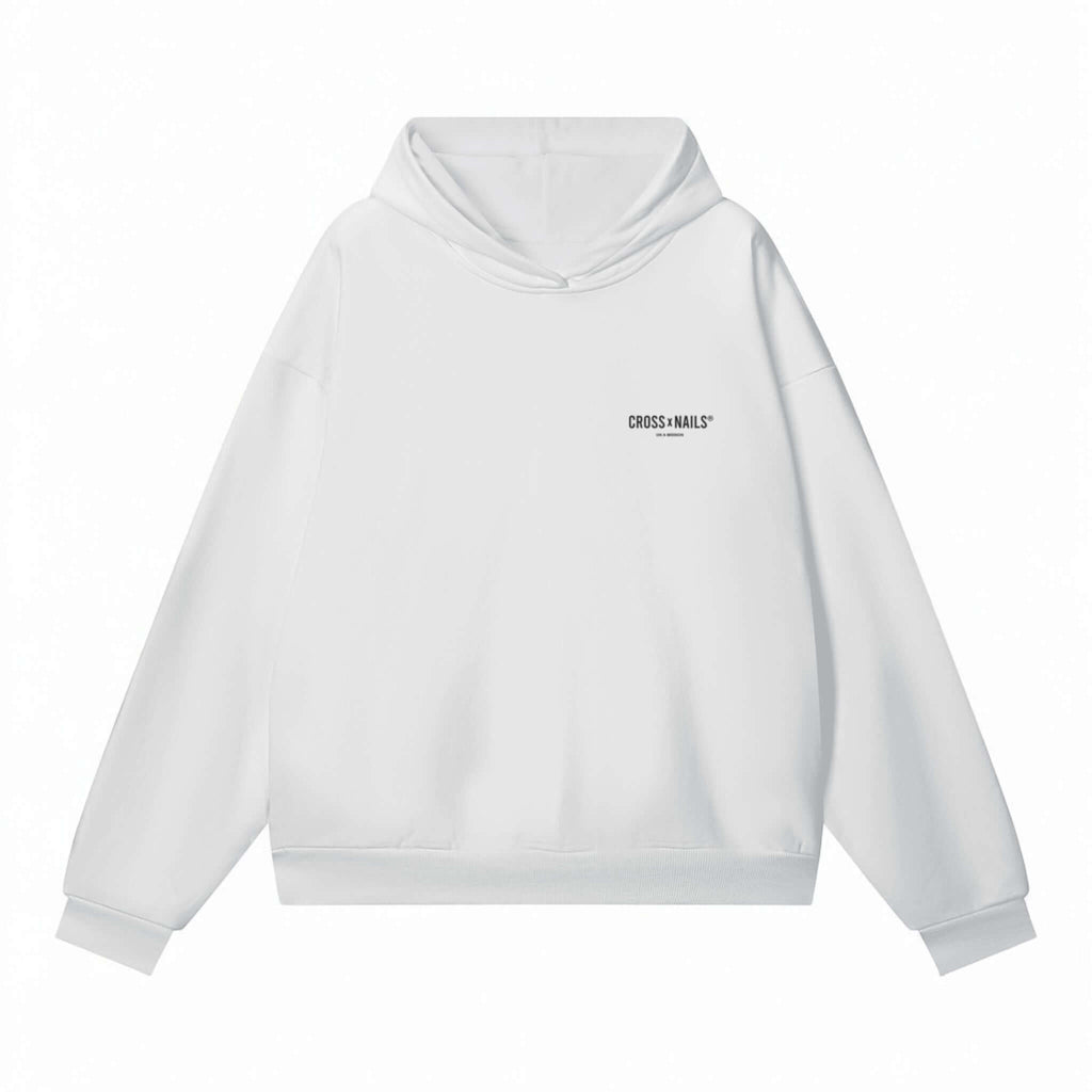 Crossxnails Oversized Hoodie with  Side Pockets - Crossxnails Weargood