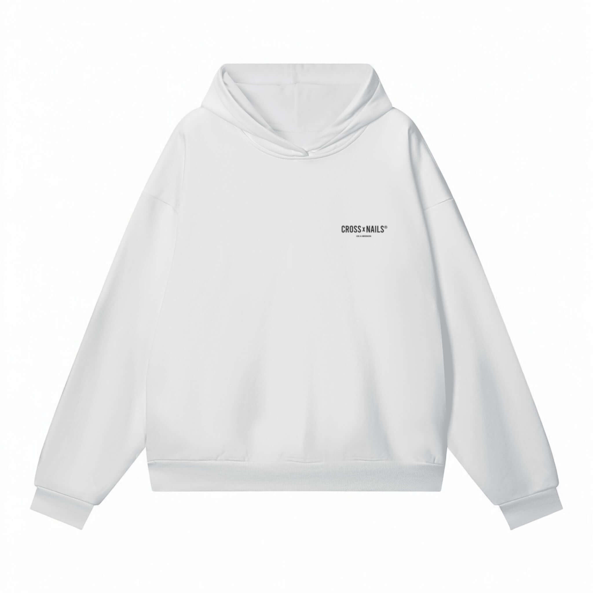 Crossxnails Oversized Hoodie with  Side Pockets - Crossxnails Weargood