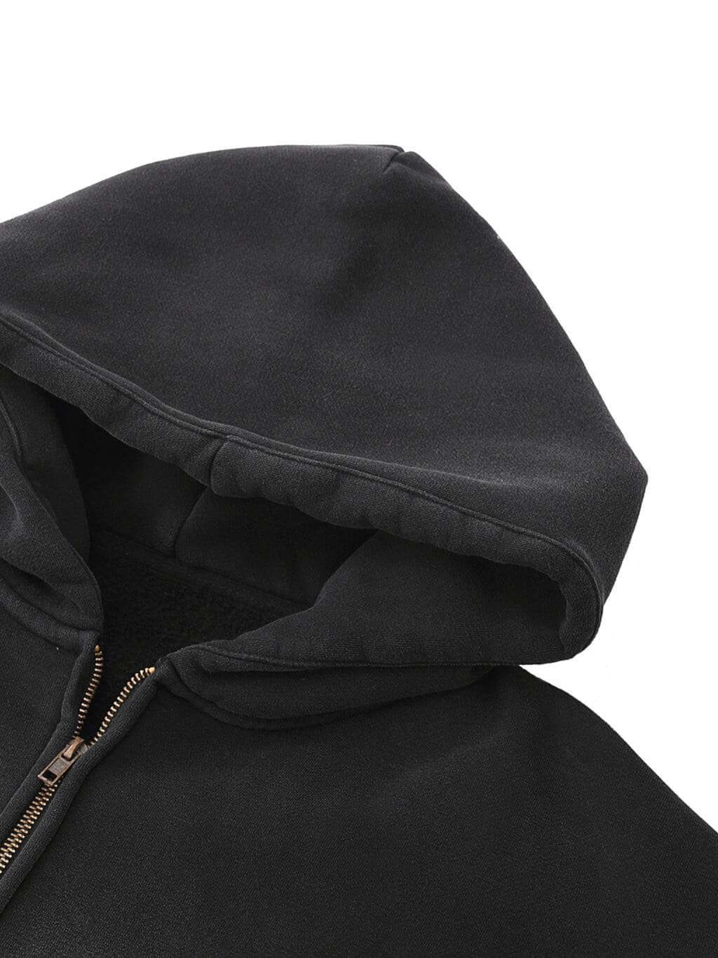 Crossxnails Two-Way Zipper Boxy Hoodie - Crossxnails Weargood