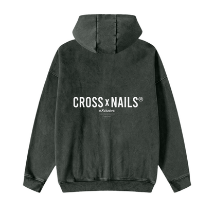 Crossxnails Zip-Through Hoodie