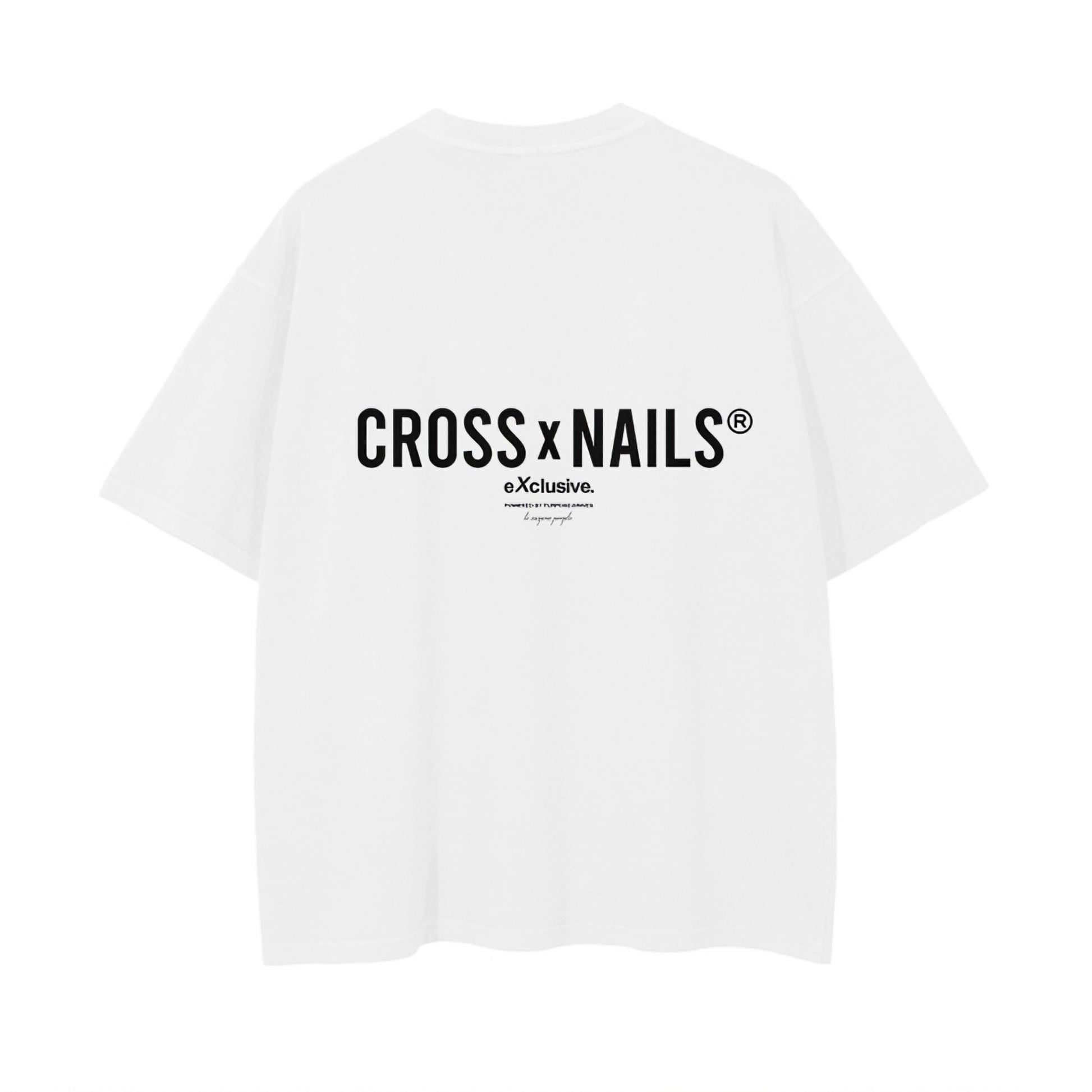 Crossxnails Vintage Wash Drop Shoulder T-shirt - Crossxnails Weargood