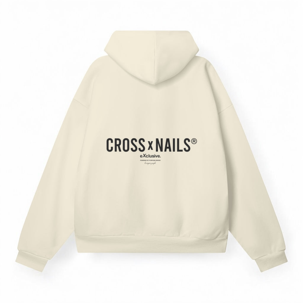 Crossxnails Oversized Hoodie with  Side Pockets - Crossxnails Weargood