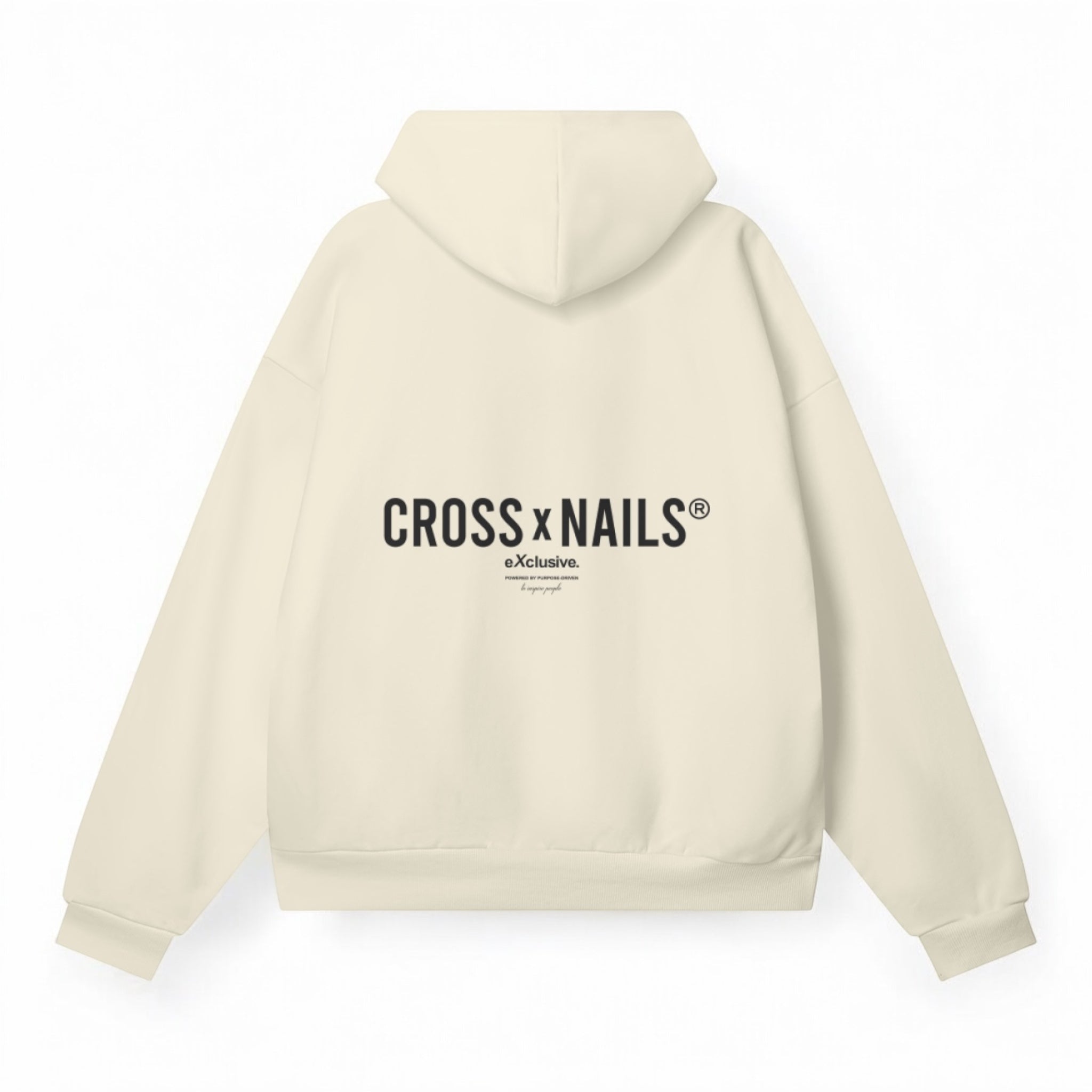Crossxnails Oversized Hoodie with  Side Pockets - Crossxnails Weargood