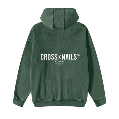 Crossxnails Zip-Through Hoodie