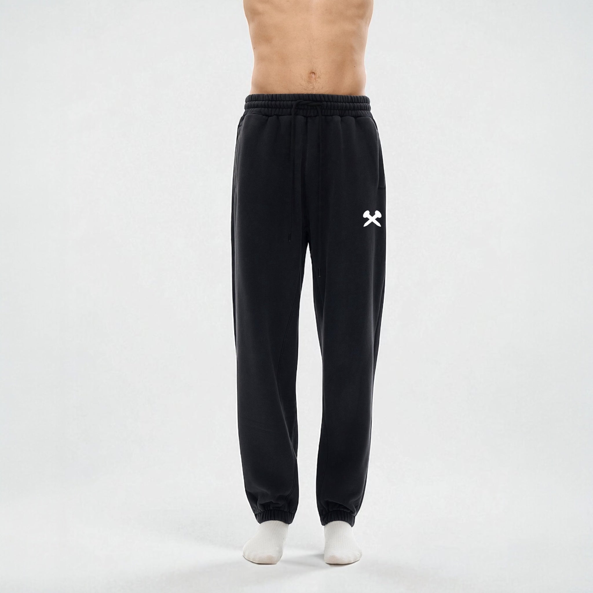 Crossxnails Fleeced Vintage Wash Jogger pants