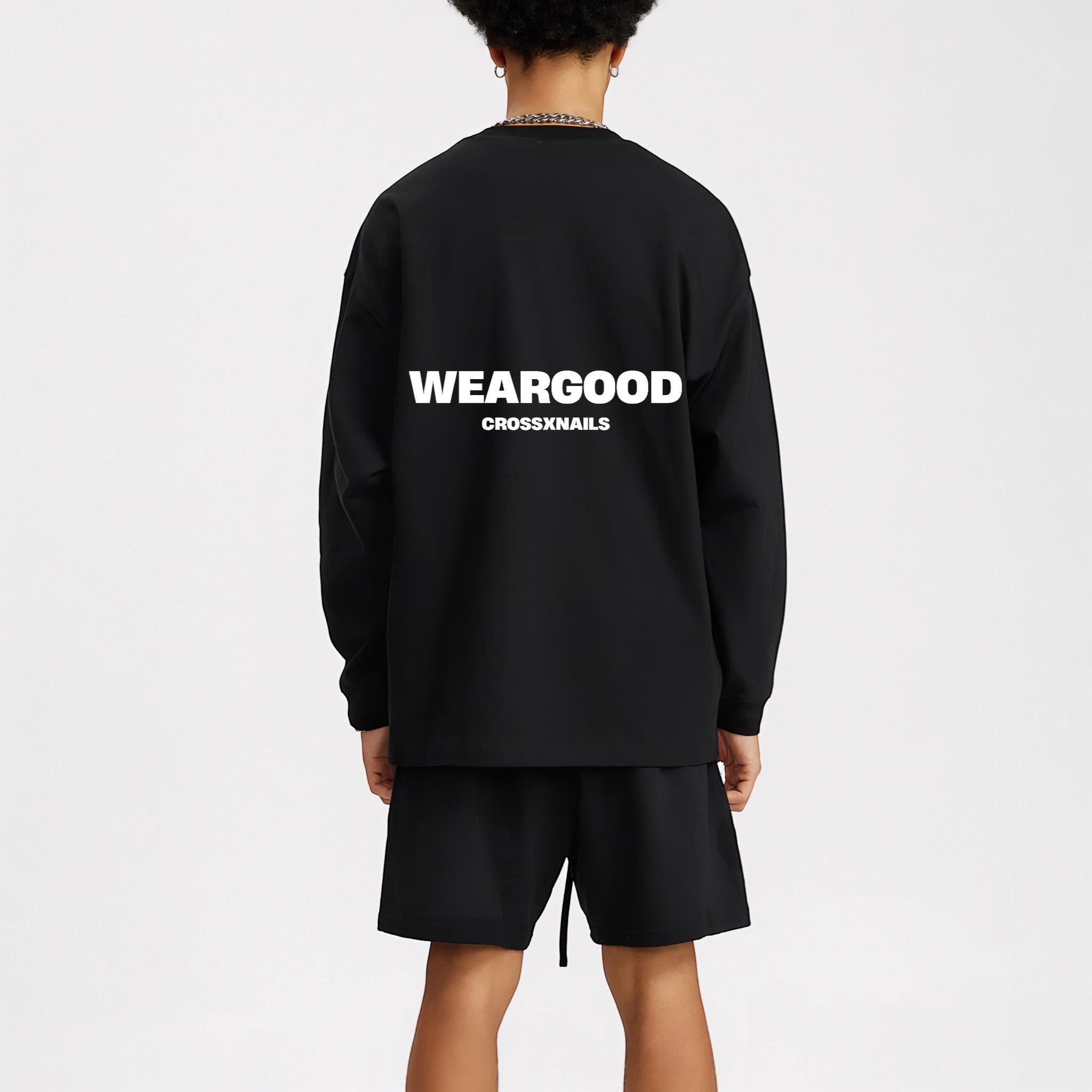 Crossxnails Weargood Oversize Long Sleeve Tee