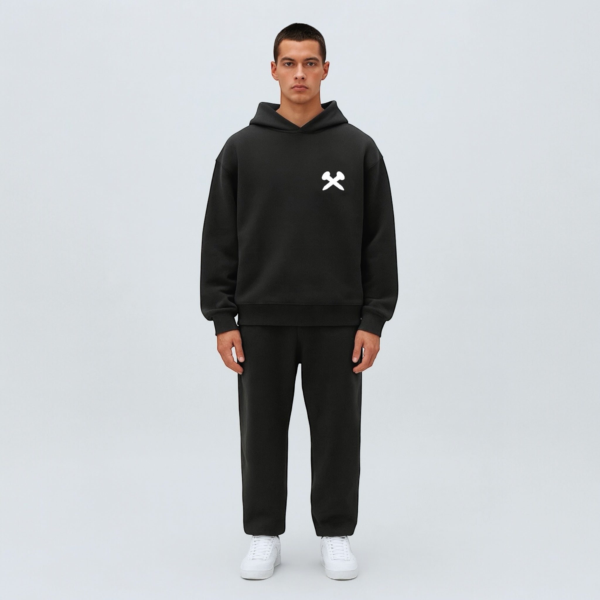 Crossxnails Boxy Fleece Hoodie