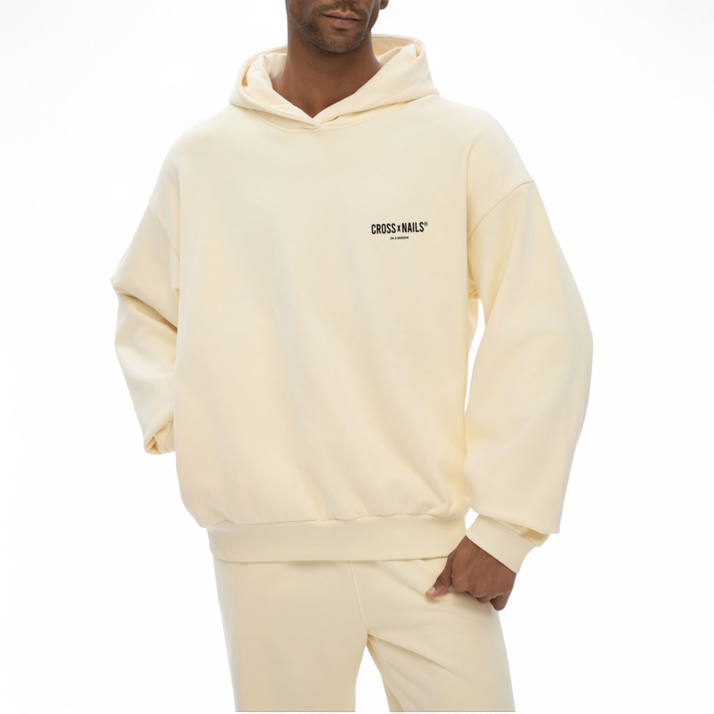 Crossxnails Oversized Hoodie with  Side Pockets - Crossxnails Weargood