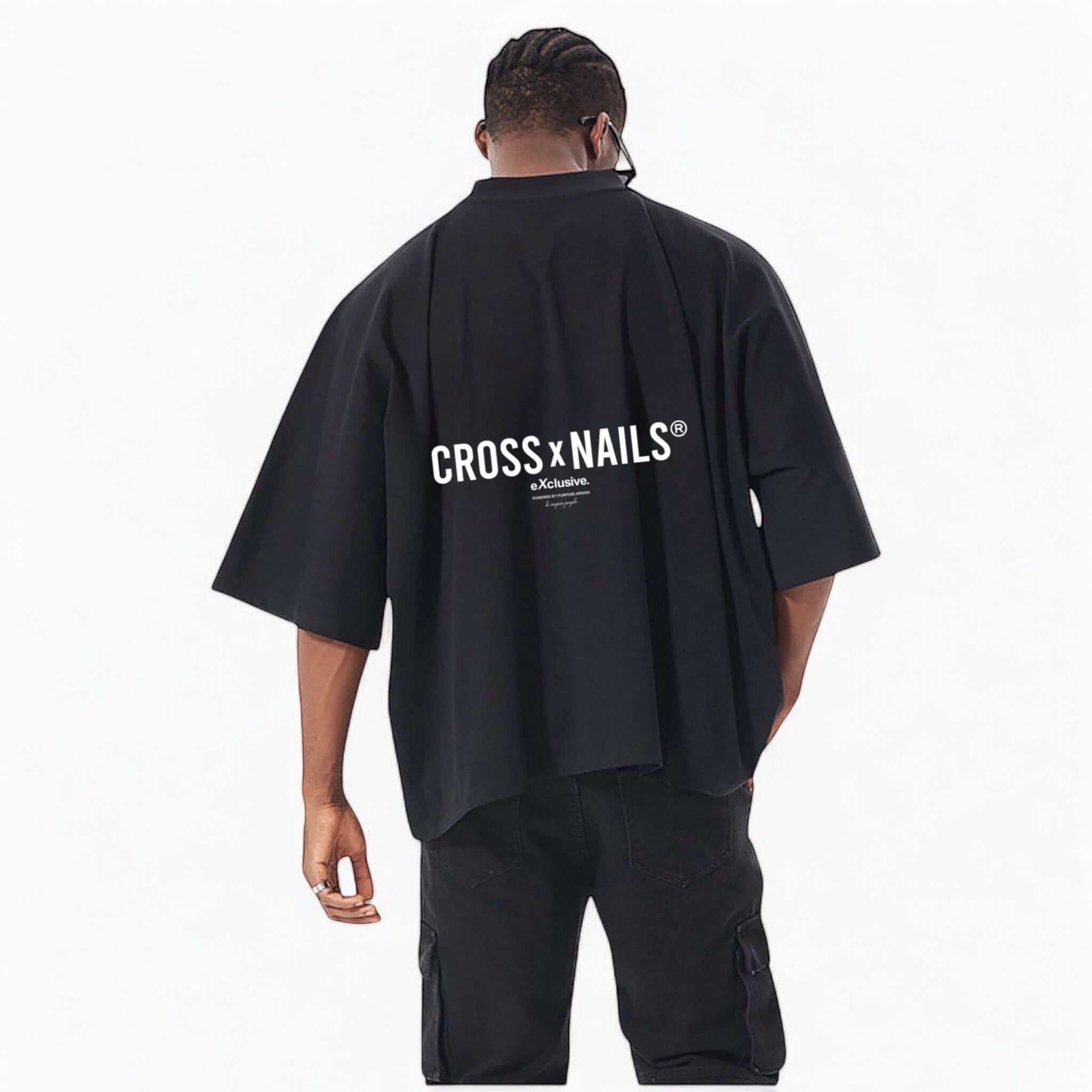 Crossxnails Oversize Boxy Tee - Crossxnails Weargood
