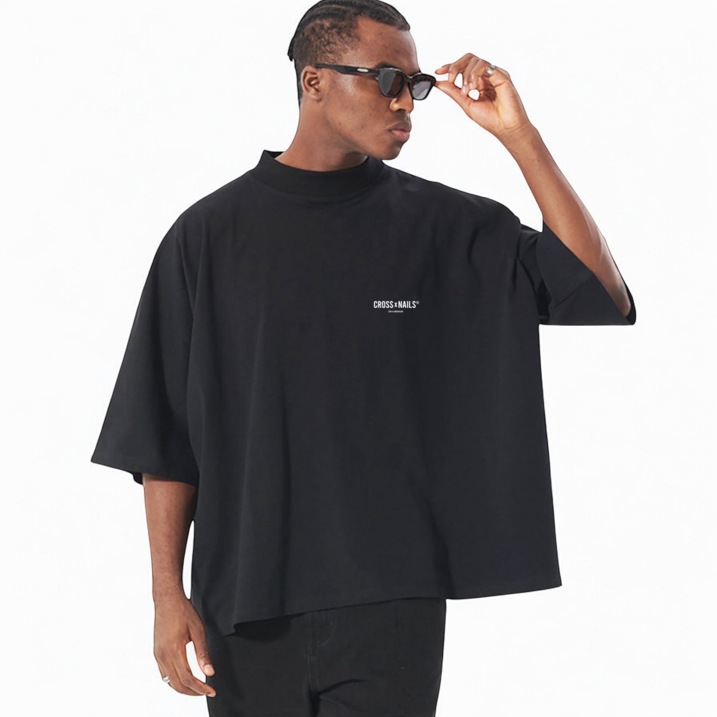 X-clusive Oversize Boxy Tee - Crossxnails Weargood