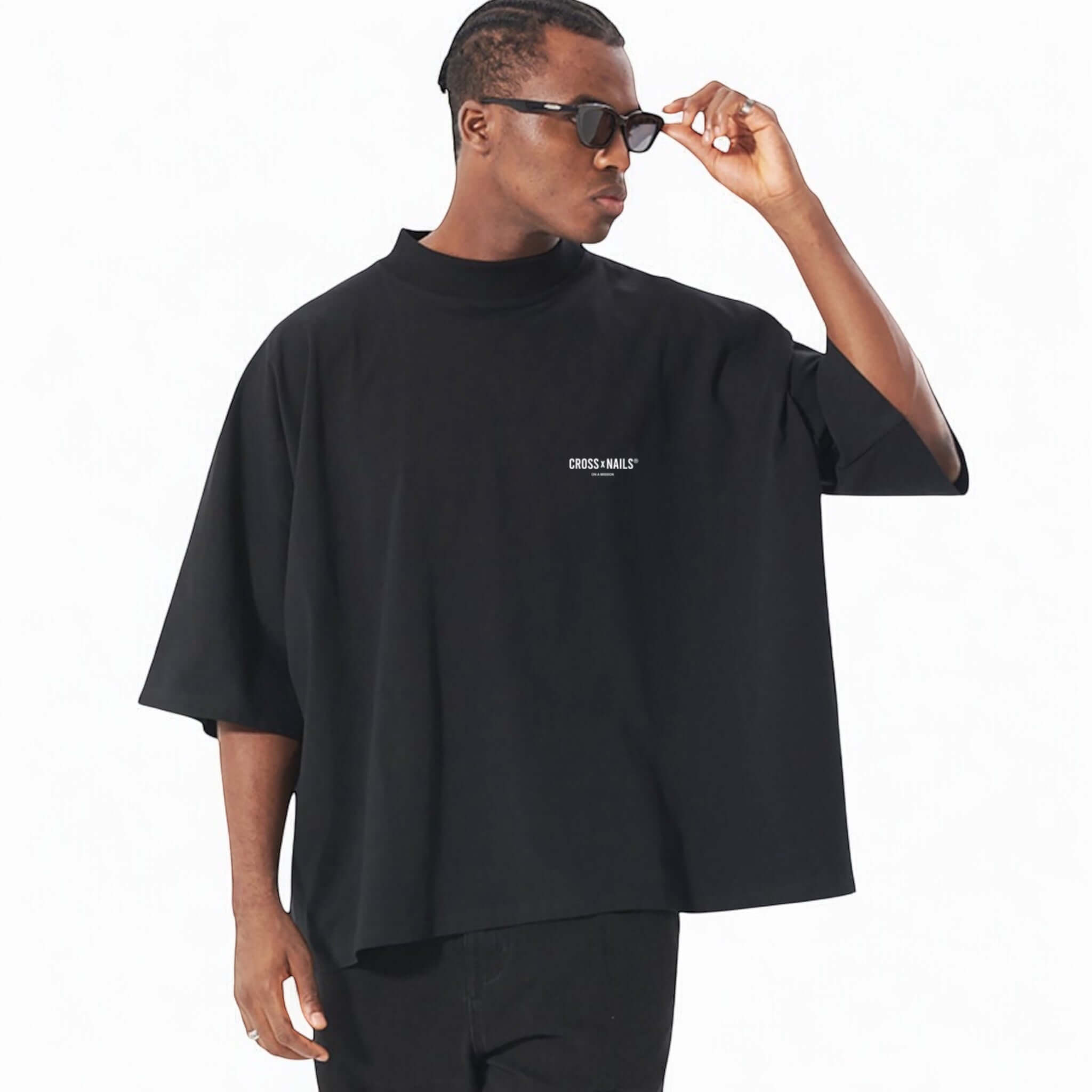 Crossxnails Oversize Boxy Tee - Crossxnails Weargood
