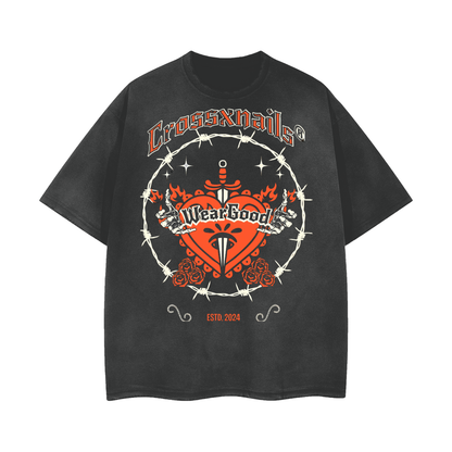 WearGood Crossxnails® Tee – Timeless Comfort, Effortless Streetwear - Crossxnails Weargood