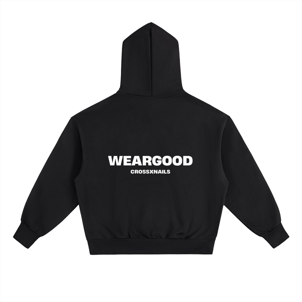 Essential Heavyweight Fleece Hoodie by ODMPOD