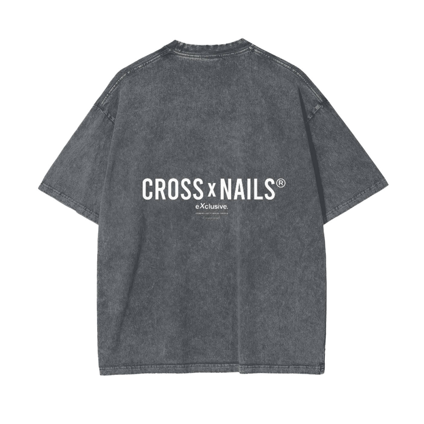 Oversize Snow Washed T-Shirt - Crossxnails Weargood