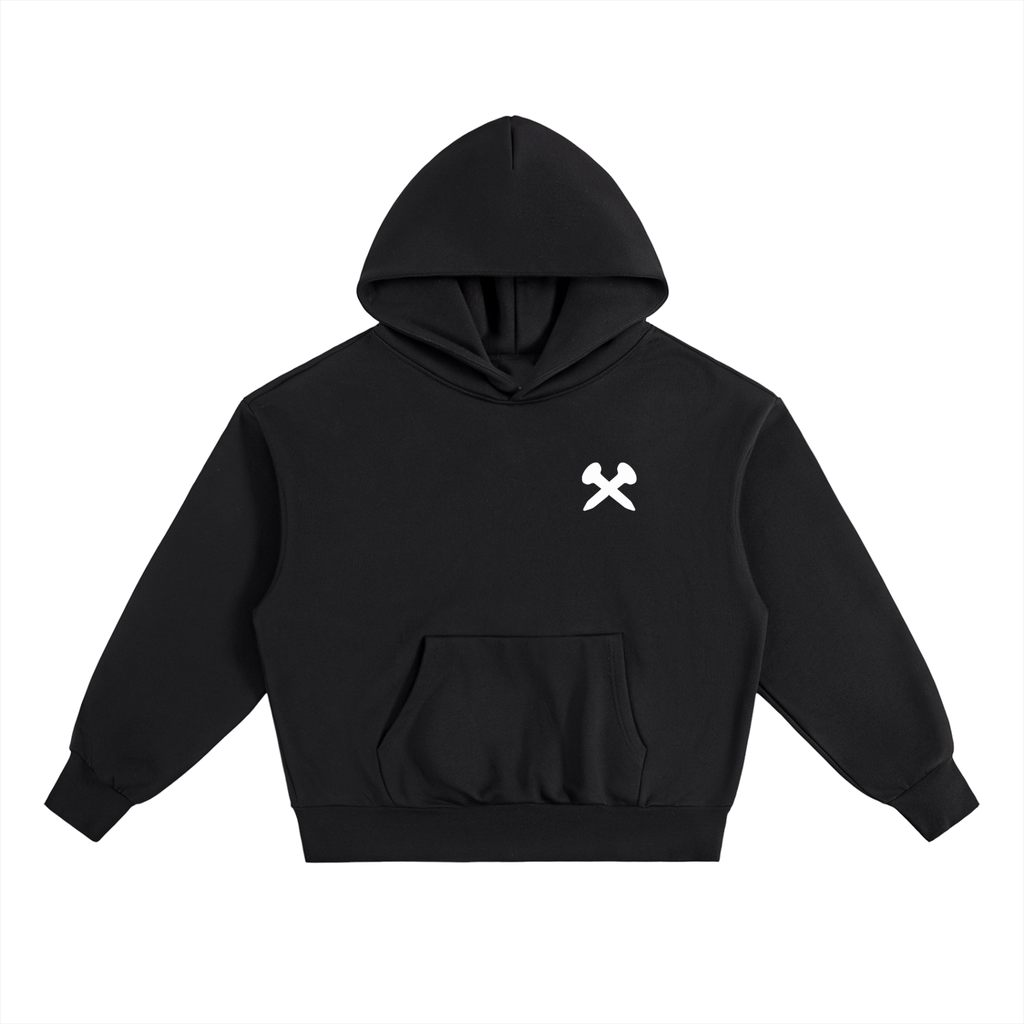 Essential Heavyweight Fleece Hoodie by ODMPOD