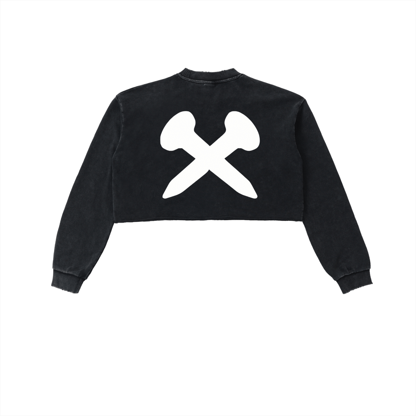 Crossxnails Cropped Sweatshirt by Crossxnails Weargood